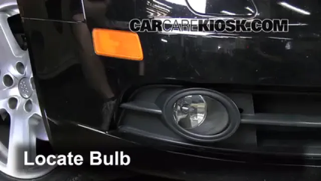 2008 Audi A6 3.2L V6 Éclairage Feu antibrouillard (remplacer l'ampoule)